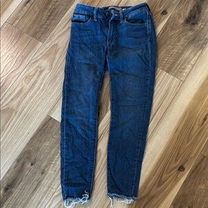 Just USA Dark Blue Ankle Jeans